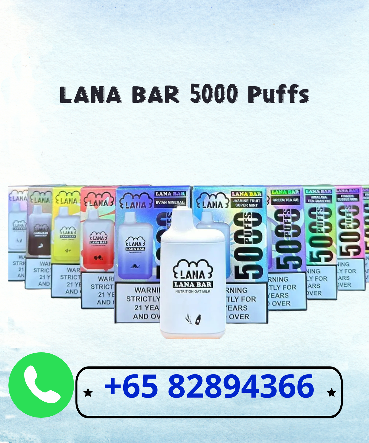 Lana bar 5000 puff disposable vape