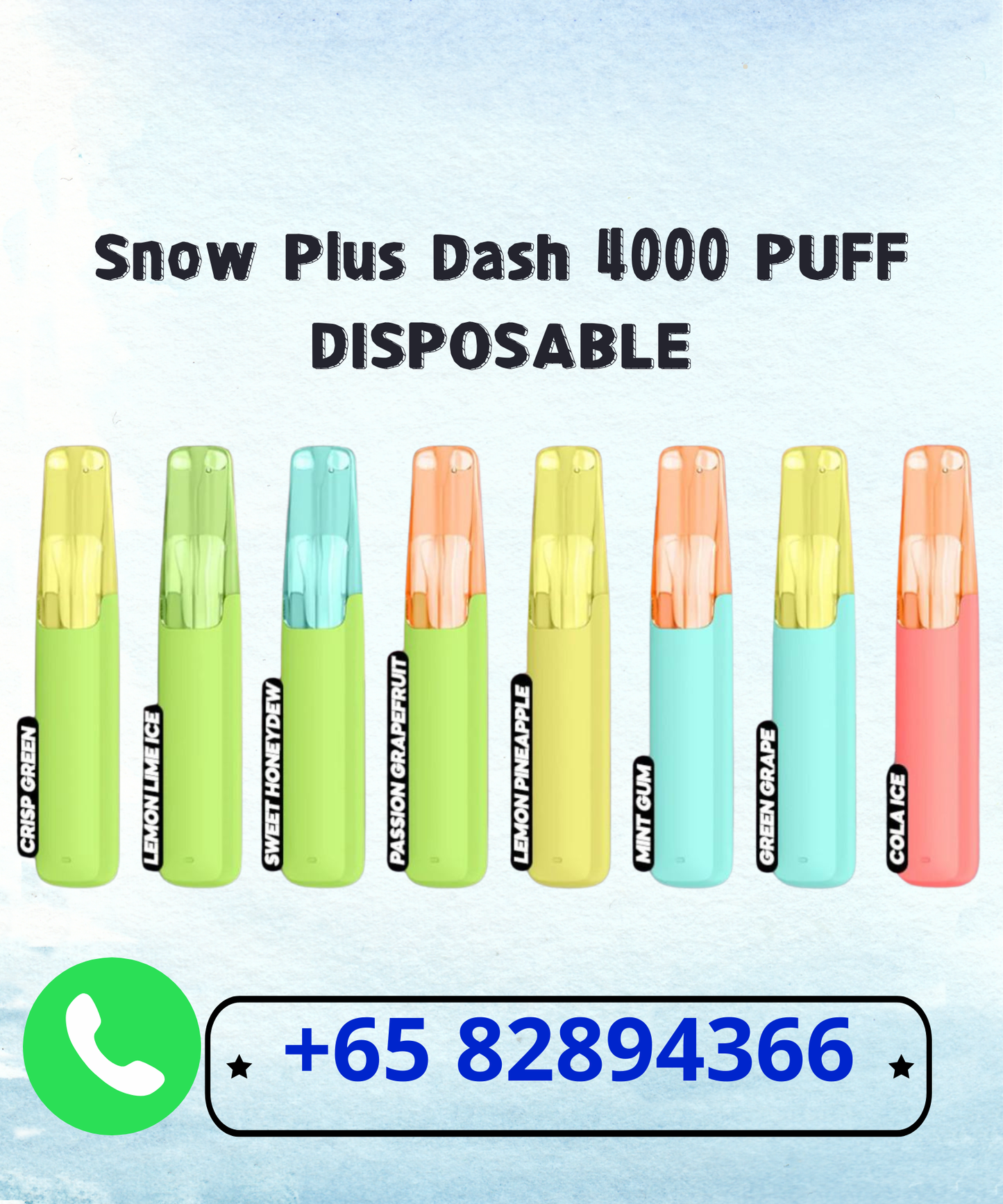 Snow Plus Dash 4000 Disposable