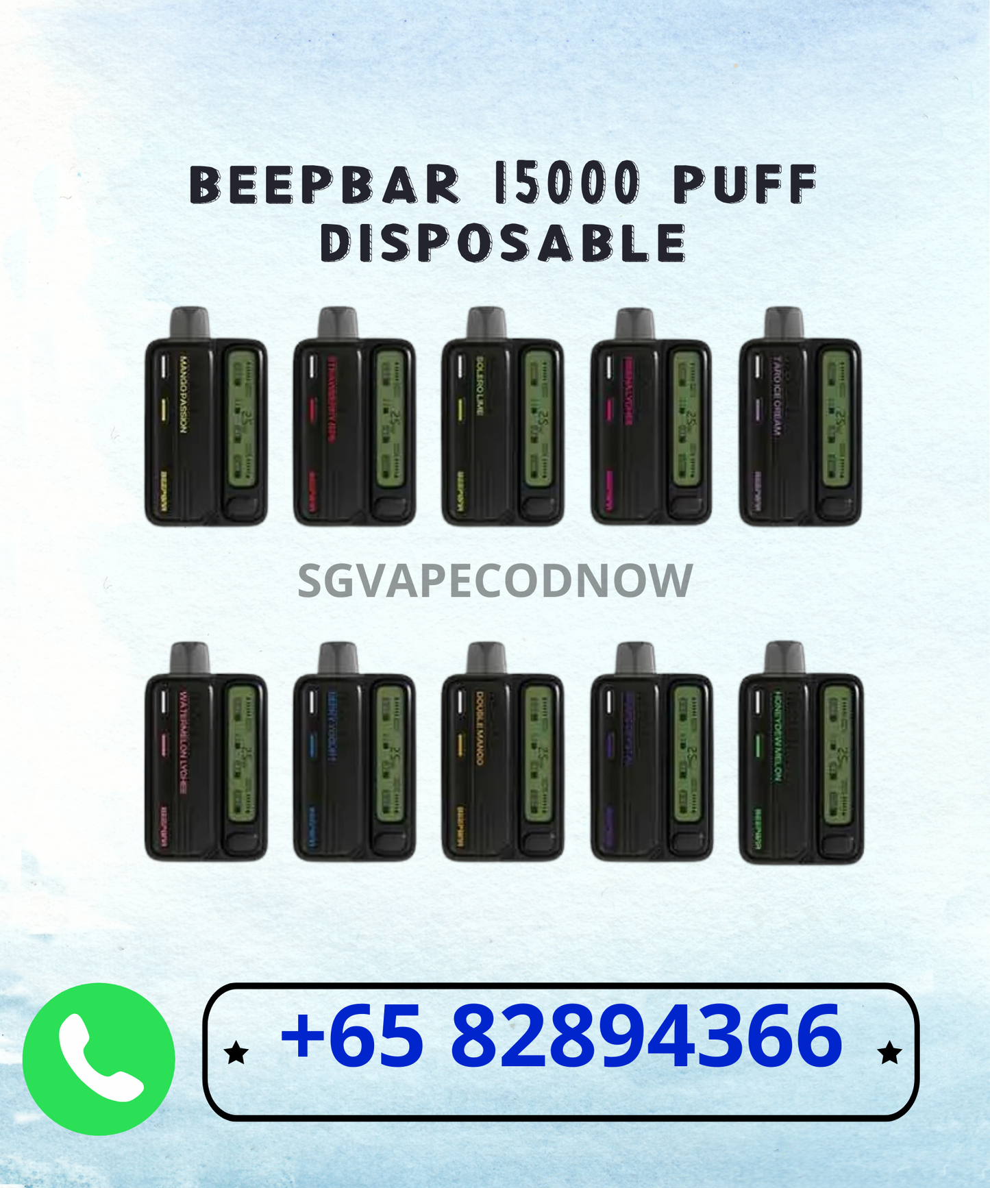 BEEPBAR 15000 DISPOSABLE