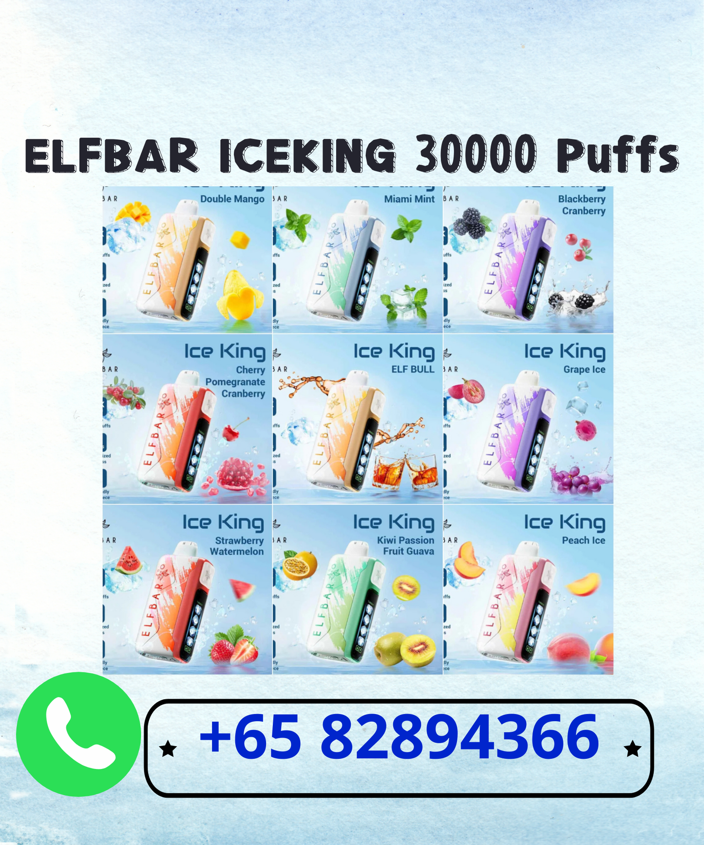 Elfbar Ice King 30000 Puffs