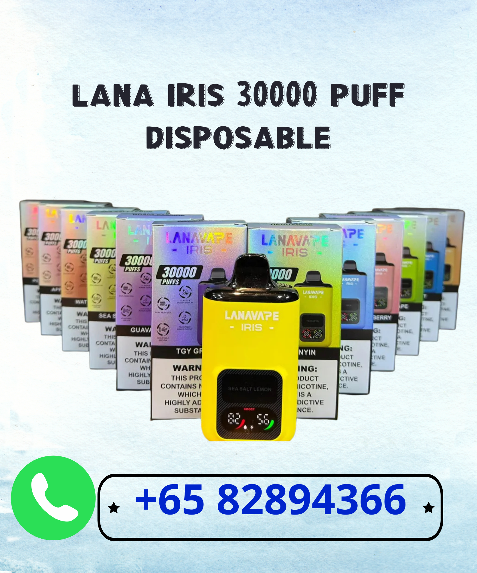 Lana Iris 30000 Puff Disposable