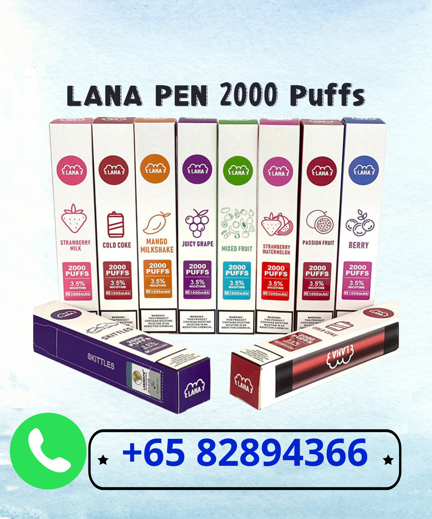 Lana Pen 2000 PuffDisposable