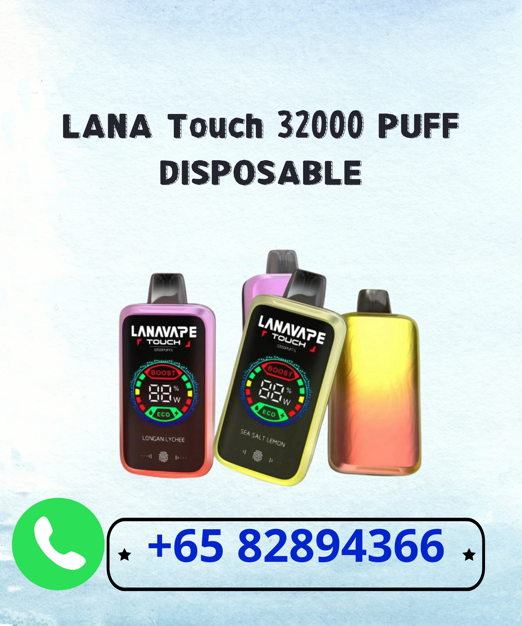 Lana Touch 32000 Puffs Disposable
