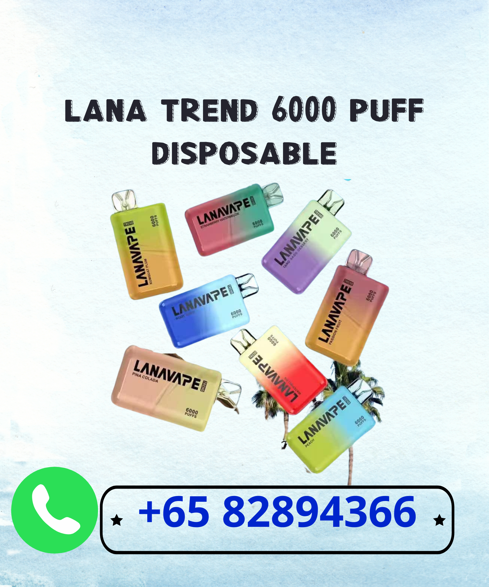 Lana Trend 6000 PUFF DISPOSABLE