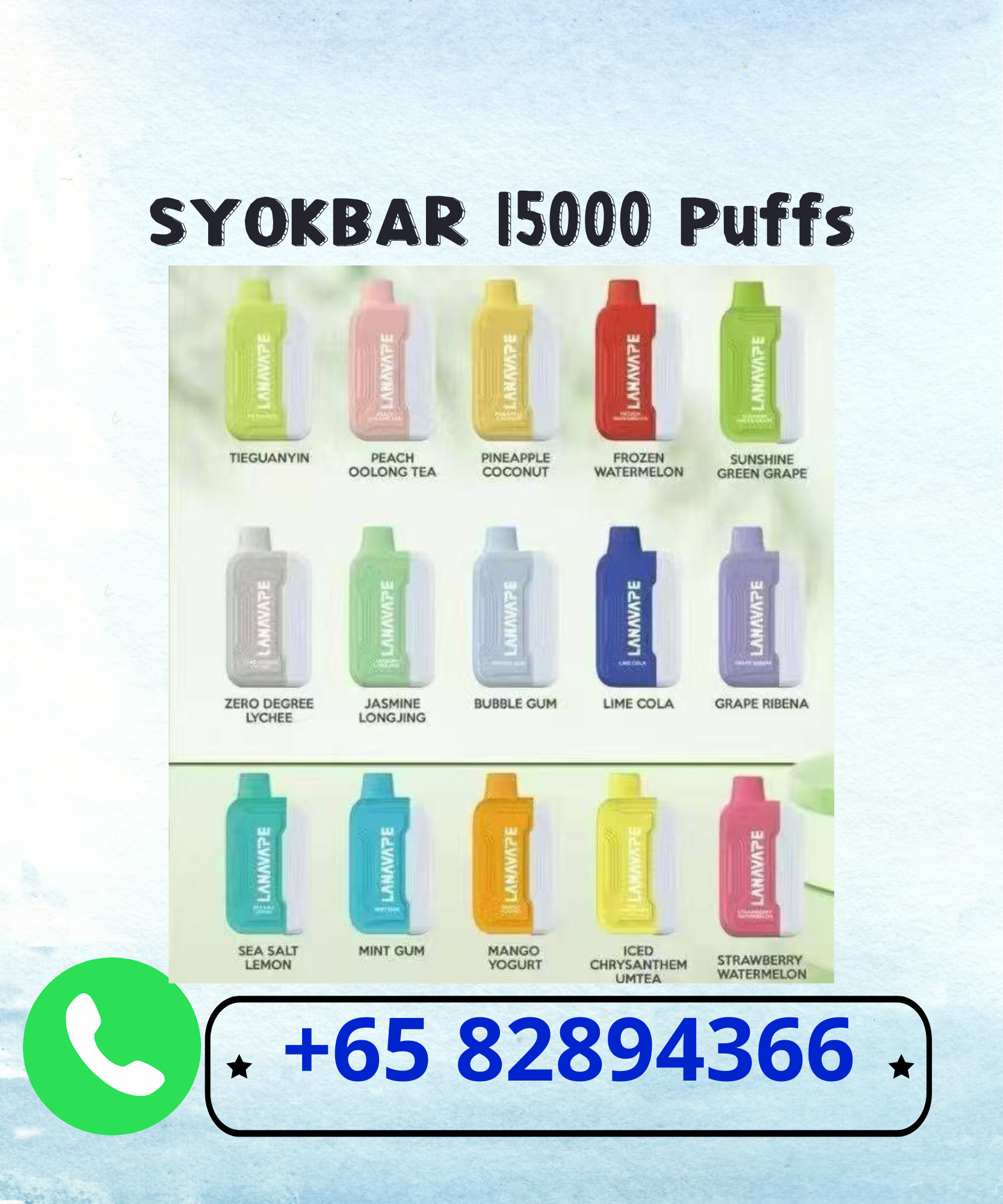 Lana Ultra II 16000 Puff (Starter Kit Set With Cartridge)