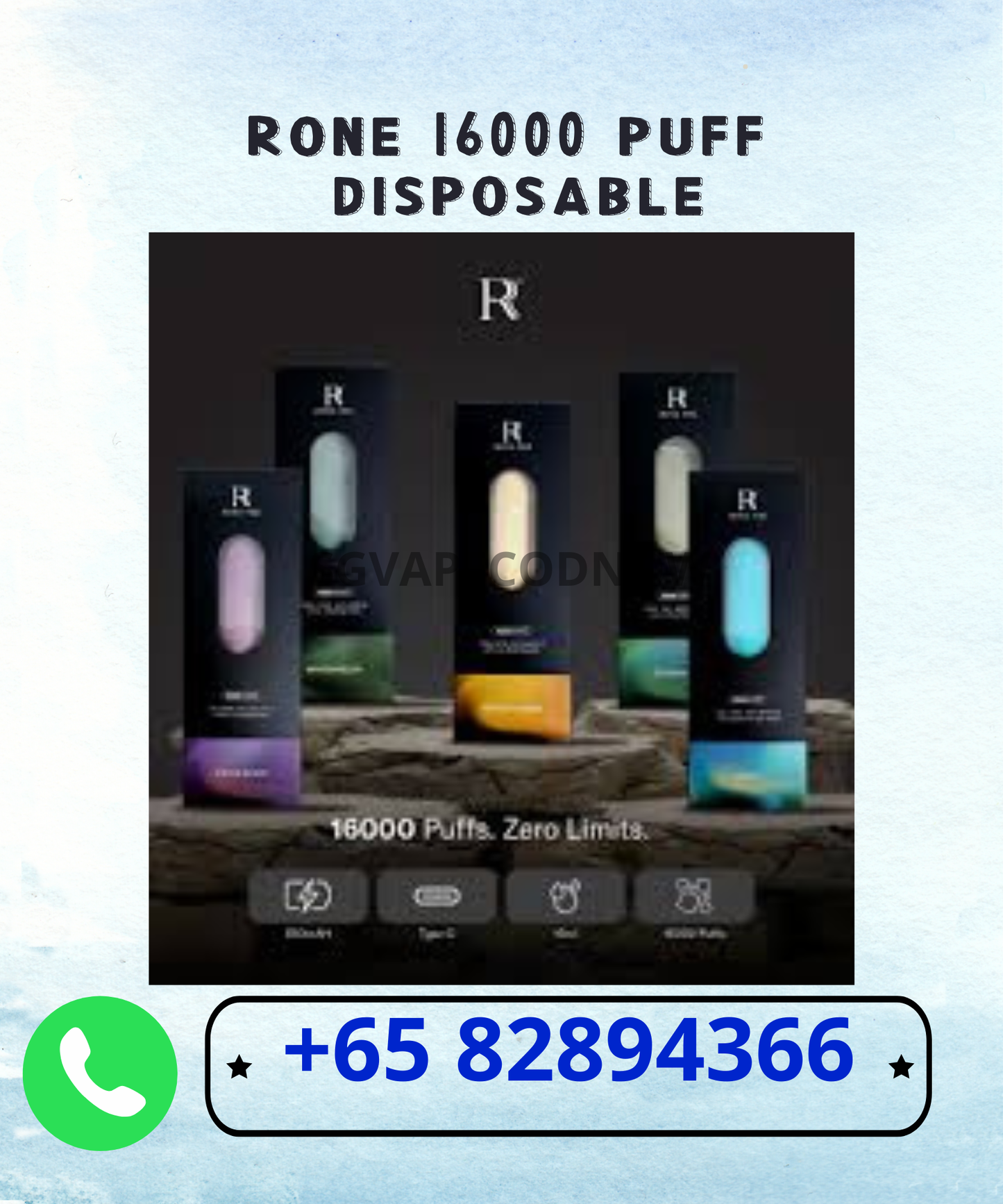 R-ONE PRO 16000 DISPOSABLE