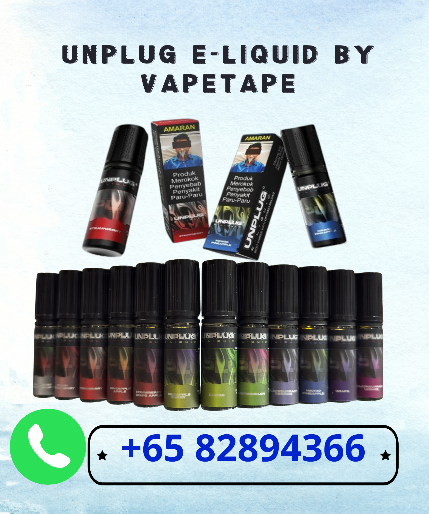 UNPLUG E-Liquid by VAPETAPE