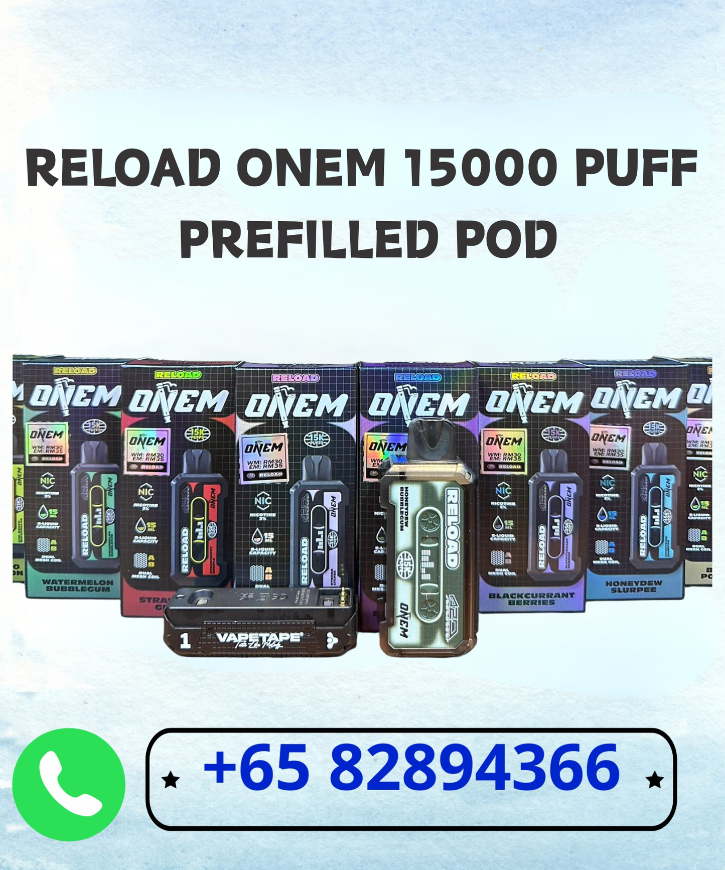 𝐎𝐧𝐞𝐦 𝐑𝐞𝐥𝐨𝐚𝐝 𝟏𝟓𝟎𝟎𝟎 𝐑𝐞𝐟𝐢𝐥𝐥 𝐏𝐨𝐝